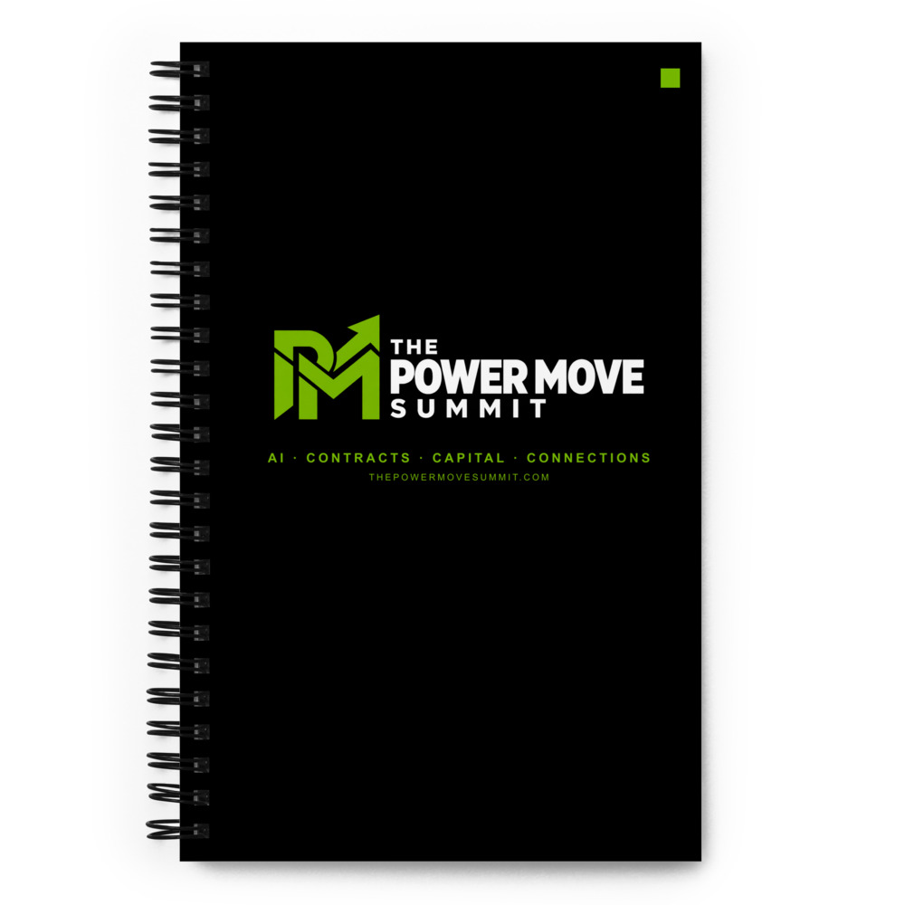 Power Move Summit Spiral Notebook